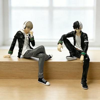 Gifts Toy Anime WIND BREAKER Sakura Haruka Figure Kaji Ren Noodle Stopper Figure Sitting Model Toy Gift Doll Aciton Figure