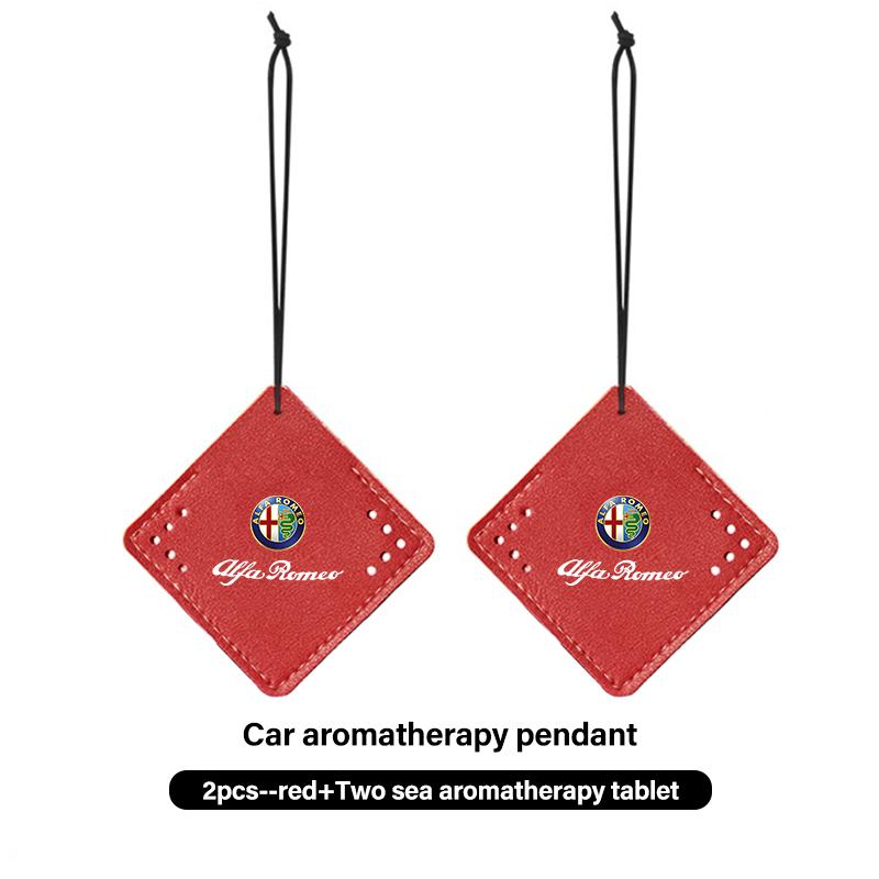 For Alfa Romeo Car Perfume Pendent Air Freshener Hanging Interior Accessories 159 Giulietta 156 147 Giulia Mito GT Stelvio SpideCC5