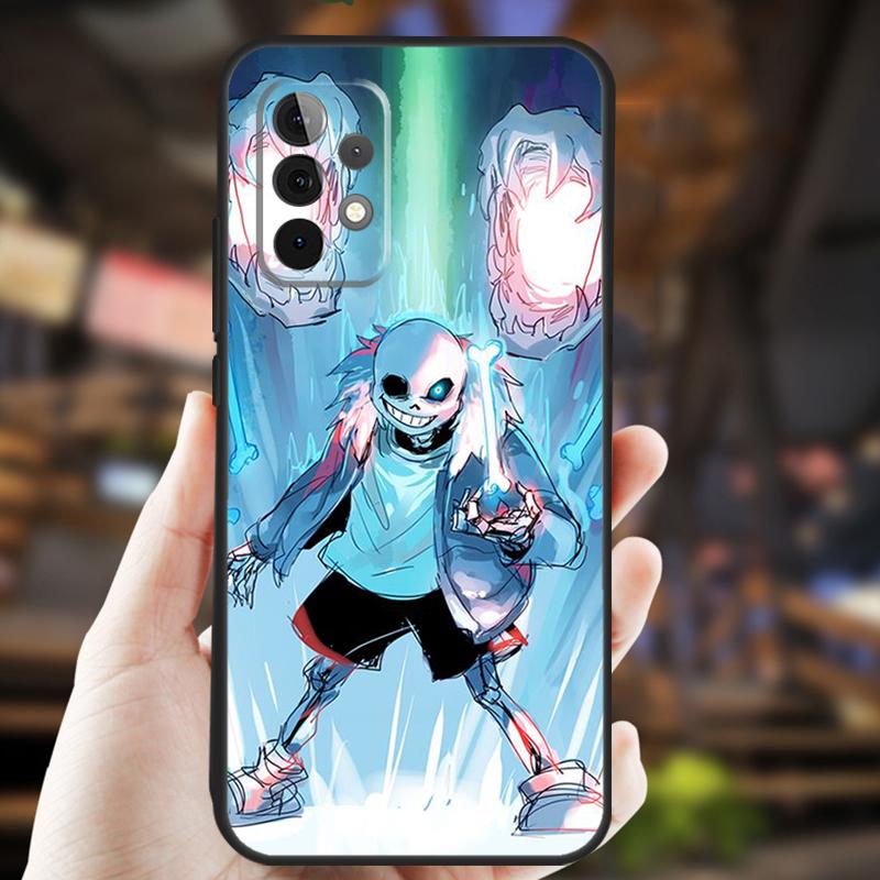 Game Undertale Sans Case For Samsung Galaxy A26 A54 A14 A36 A16 A33 A56 A15 A55 A53 A35 A22 A32 A52 A34 A05 A06