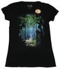 Legend of Zelda Girls Juniors T-Shirt - Sword Stone Under Triforce Image
