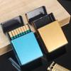 Flip-Top King-Size Cigarette Case, 32-Capacity, Moisture & Pressure-Proof, Portable & Automatic, Medium/Fine Size