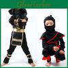 Autentický japonský bojovník Chlapecký Dětský Ninja Vrah Maškarní Kostým Na Párty