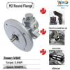 Piston Pneumatic Motor M1-M7-F-L-IEC with Forward/Reverse & Stepless Speed Regulation, Explosion-Proof Safety.