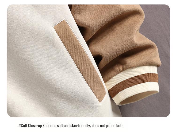 Teen Boys' Baseball Jacket & Sweatshirt Set for Ages 13-15