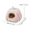 Cat Nest Teddy Kennel Cozy Velvet PP Warm Semi Enclosed Puppy Bed House for 4-10 kg Kitten All