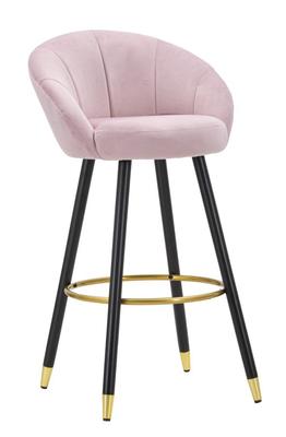 Bar Stool Prague Pink Cm 55X56X104