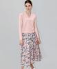 DAMAGE MNEMONIC Lettering Pink Skirt _Lettering Pink Sk