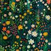 Outdoor Decorative Fabrics Oxford - Motif Spring I Dx7288