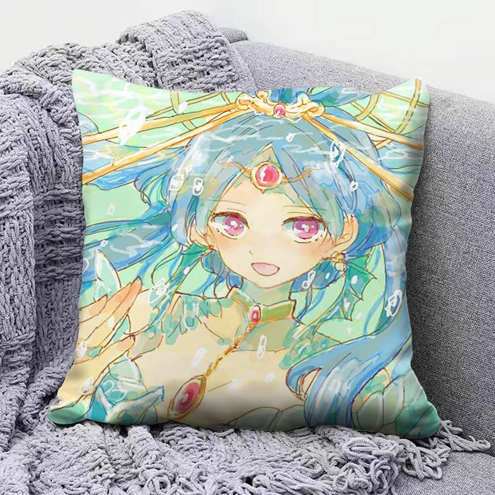 Magi The Labyrinth of Magic Anime Manga Pillow Covers Home Sofa Cushion Covers and Aecorative Custom