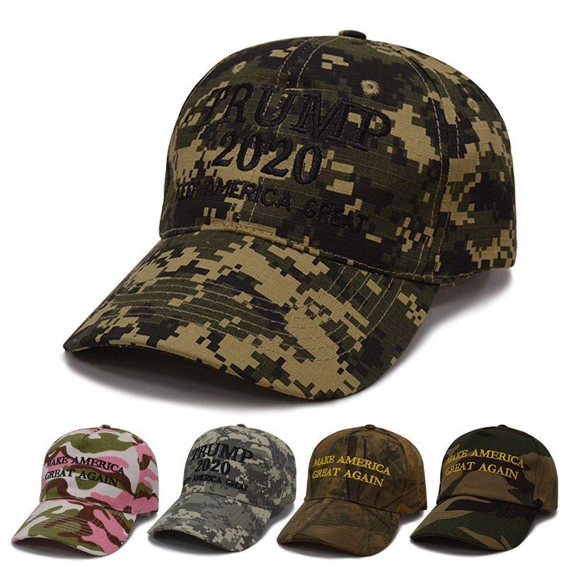 Make Great America Again Donald Trump Hat Digital Camoflage Cap Pink Jungle