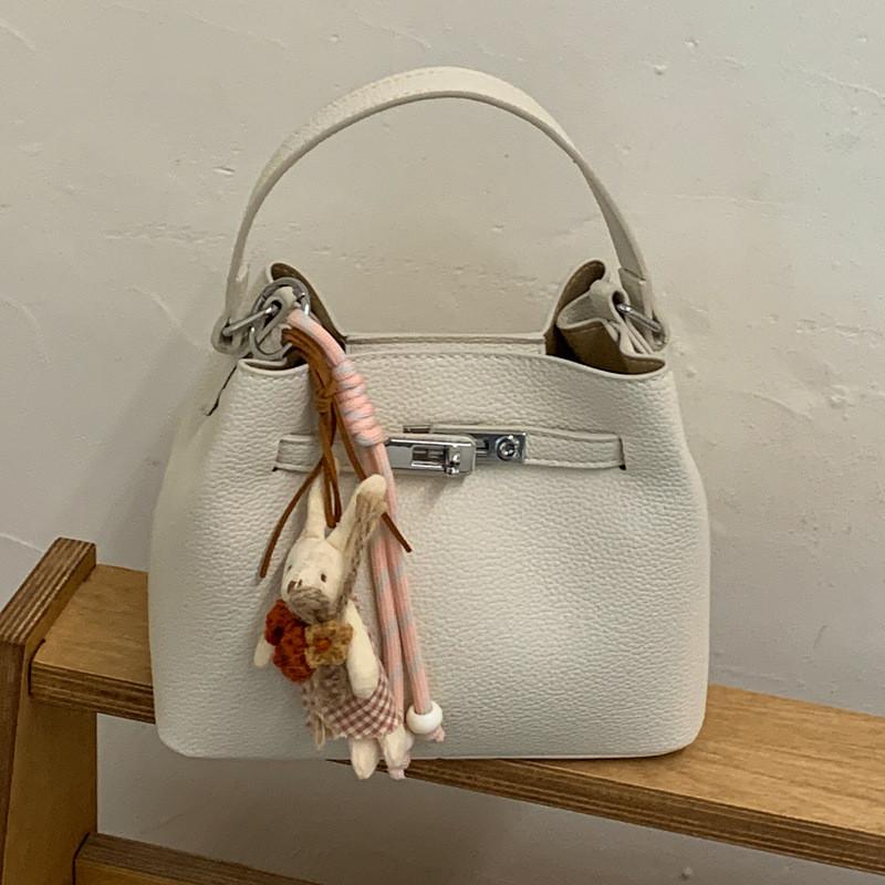 IELGY Ladies Messenger Bag Fashionable All-Match Summer Portable Bucket Bag