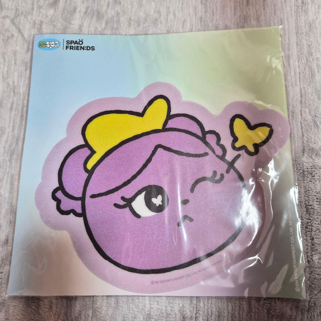 

[Б/У] aespa spao коврик для мыши бонус за покупку Корея