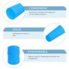 10Pcs Conical Plastic Bobbin Smooth Yarn Spooling Tube Wear Resistant for Industrial Weaving Efficient Thread Management Tool