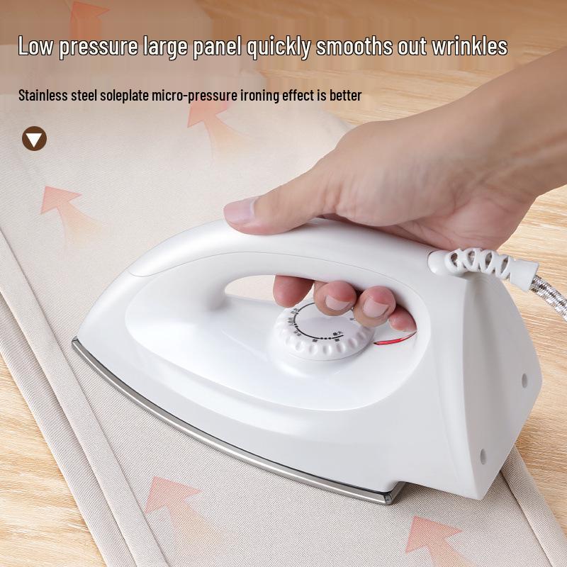 Classic Electric Dry Iron for Ironing Rhinestones and Pictures - Manual Household Use