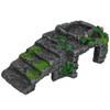 Terrariums Basking Platform Fishtanks Shelter Cave for Reptiles Terrapin Aquariums Landscape Decoration for Home Office