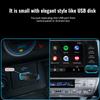XUDA 2025 New Mini 2-in-1 Wireless CarPlay Adapter, Wired To Wireless CarPlay and Android Auto Smart Box, Stable Transmission