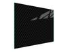 TAGLIERE IN VETRO 52x30 NERO