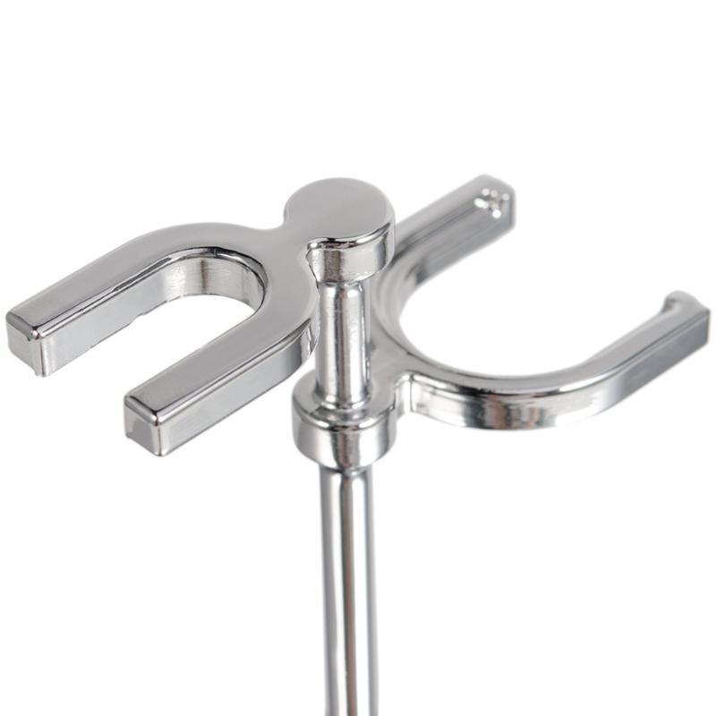 Space Saving Alloy Shaving Shavor and Brush Holder for Men's Grooming Essential Space Saving Shave Organizer