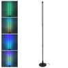 LED Corner Floor Lamp RGB Color Changing Ambient Light with Round Base
