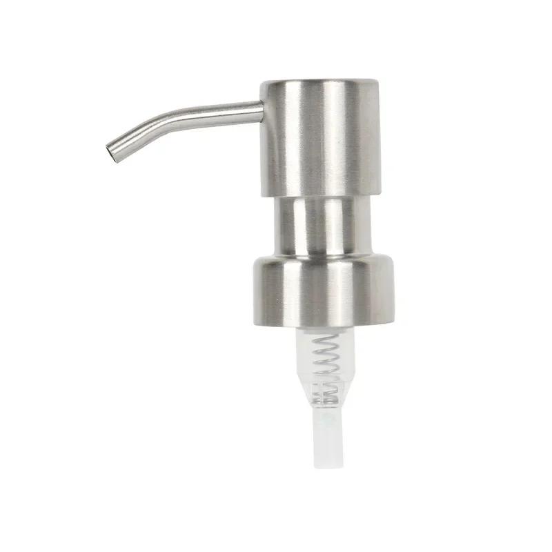 304 Stainless Steel Hand Soap Liquid Dispenser Nozzle for Bathroom Kitchen Foam Soap Products Bathroom Accessories