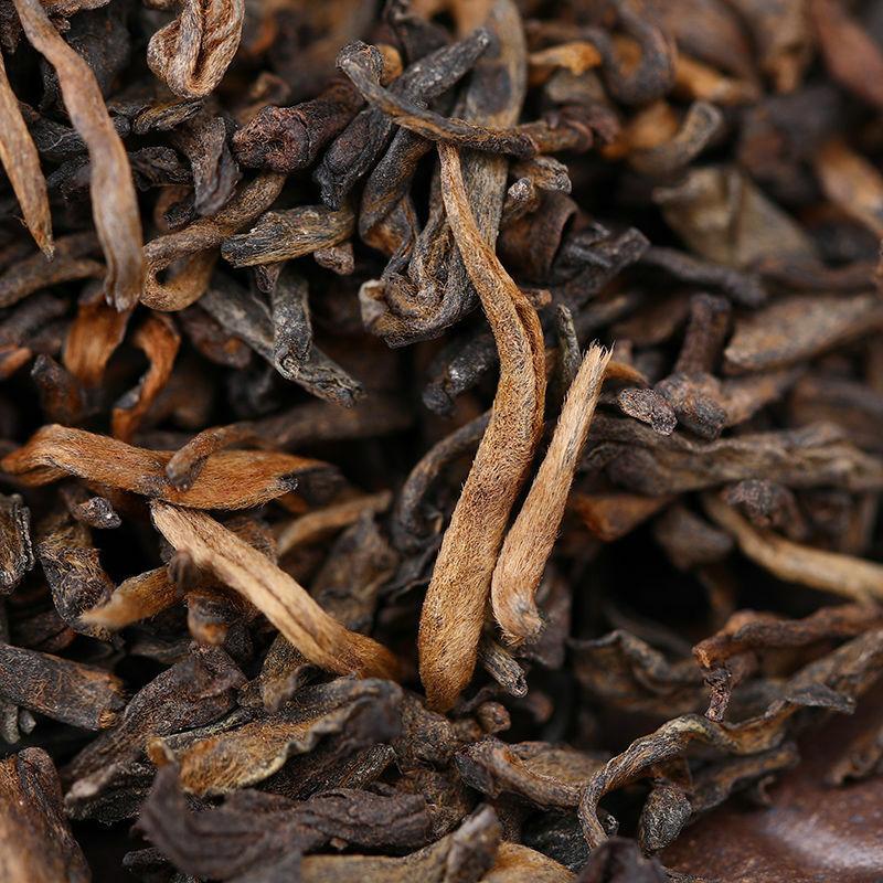 Чай Anning Haiwan 2019 Arbor Old Pu er Специальный сорт Рассыпной спелый чай Пуэр 100г — фото 3