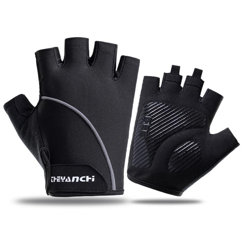 Cycling Gloves Electric Bike Half Finger Summer Anti-Slip Anti-Sweat Guantes Gym Road Bike Men Mtb Gel Cycling Equipment