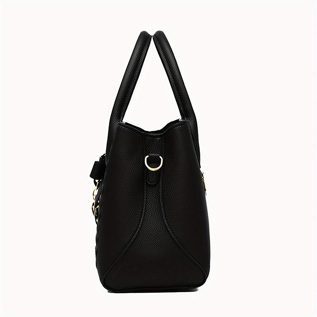 Ny Boston dameveske europeisk stil tote skulderveske crossbody-veske
