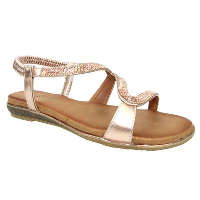 Damen-/Damen Emilia S Muster Sandalen