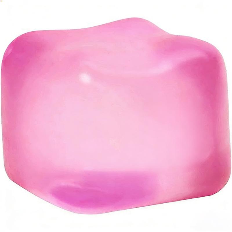 

Nice Cube Squishy-Tactile Squeezing Fidgeting Toy|Jelly-Like Plush Squish Toy|Novelty Present For Adult Pinching And Playing|With Logo