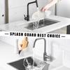 4 Pieces Kitchen Splash Prevention Screen Splash Prevention Sheet Panel Kitchen Sink Guard Kitchen Wash Basin Waterproof Transparent Splash Prevention