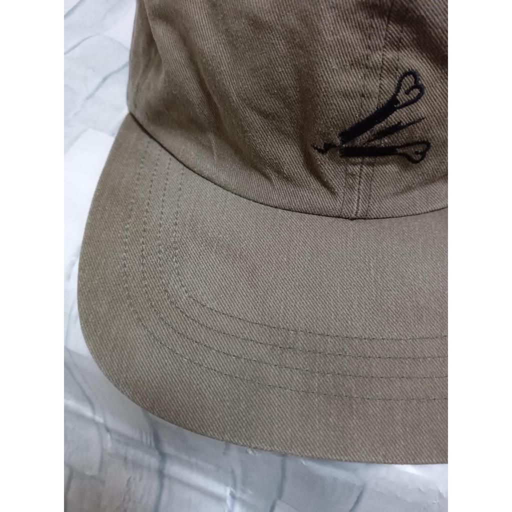 Used WTAPS Double Taps Hat Cap Khaki Size FREE