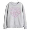 Childrens/Kids Elsa & Anna Heart Sweatshirt