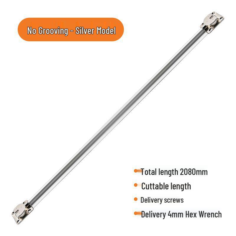 Nástěnný narovnávač dveří skříně bez drážky pro dvoukřídlé skříně