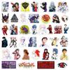 75pcs Evangelion EVA Rei Asuka Stickers Anime Cool Cartoon Decals DIY Water Bottle PVC Waterproof Skateboard Sticker Toys Gift