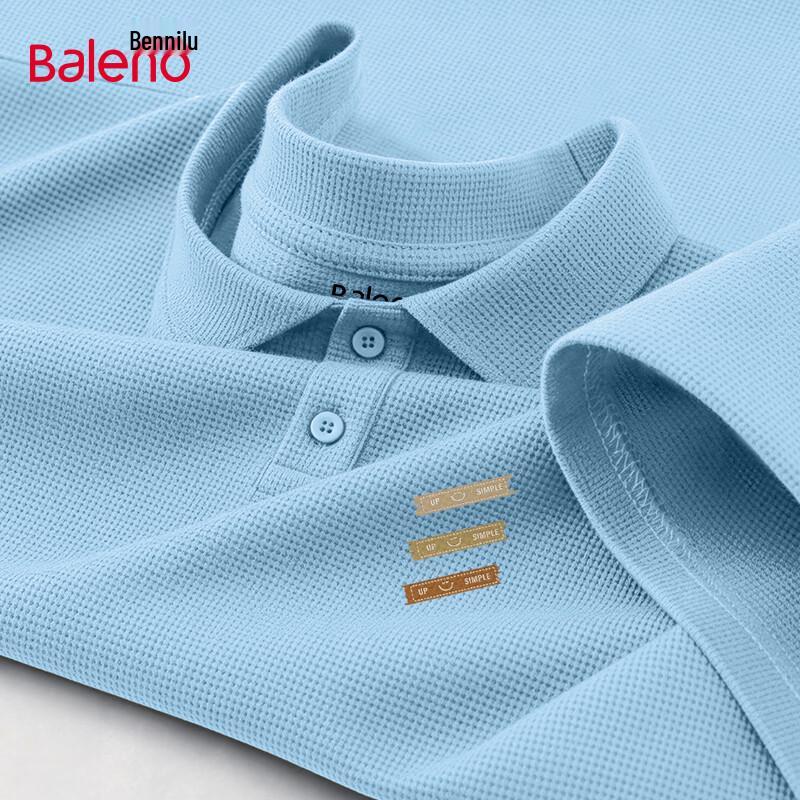 

Baleno Men s Waffle Knit Polo Shirt XL