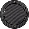 Czarna Pokrywa Nakrętki Zbiornika Paliwa Samochodowego ze Stali Włókna Węglowego Kompatybilna Z Modelami Jeep WRANGLER JK & JKU 2007-2012 2013 2014 2015 2016 2017 2018