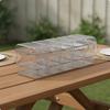 Portable Salad Container Crisp Keeping Chilled Fruit Container Compartment Tray Clear Plastic Picnic Ware Easy to Clean