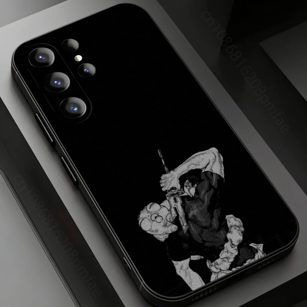 

Toji Fushiguro Jujutsu K-Kaisen Phone Case for Samsung Galaxy S20,23 Ultra S24,22 Plus S25,26,21FE TPU Cover Samsung S23plus5G