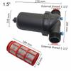 1.25",1.5",2" 120 Mesh Screen Filter Sprayer Filter Garden Drip Irrigation Filter Watering Kits for Agriculture,Garden,Yard 1 Pc