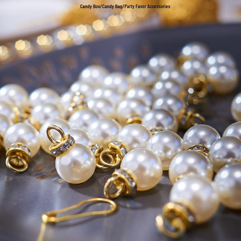 Elegant Triangle Wedding Candy Gift Box - Luxury Handbag for Engagement Party Favors