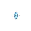 Swiss Blue Topaz Gemstone 925 Sterling Silver Jewelry Handmade Ring Gift For Her RR-64-1