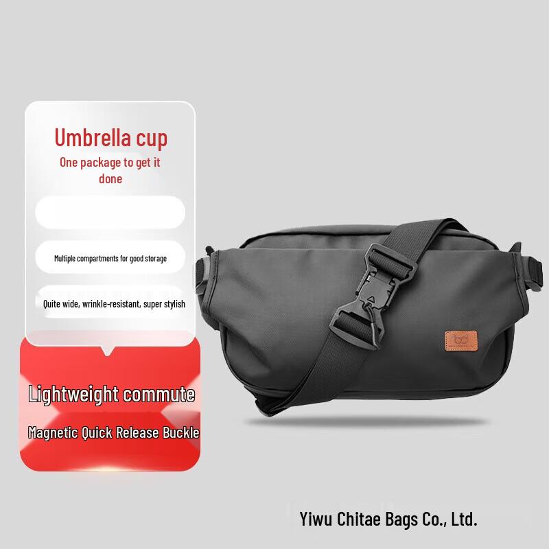 Lishen Outdoor Large Capacity Crossbody Bag 31*6*15.5