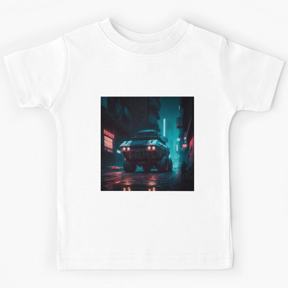 Cyberpunk city Kids T-Shirt 120