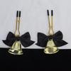 1Pairs Sexy Bow Adjustable Nipple Clamp Breast Small Bell Adult Teasing Sex Toys For Couples
