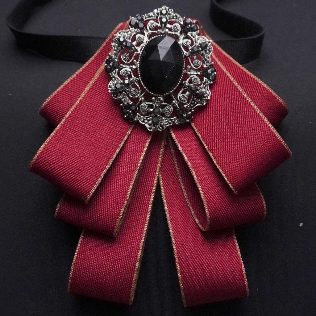 Mens Highend Korean Style Suit Shirt Bow Tie Wedding Groom Corsage For Formal Events