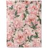 Flower Blanket Watercolor Vintage Color Peony Blanket Flannel Blanket Soft Comfort Blanket Suitable For Sofa Blanket