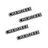 Alloy Car Audio Speaker Logo Badge Sound Sticker Accessories for Jeep Wrangler Patriot Grand Cherokee Commander Renegade Compass AMX1