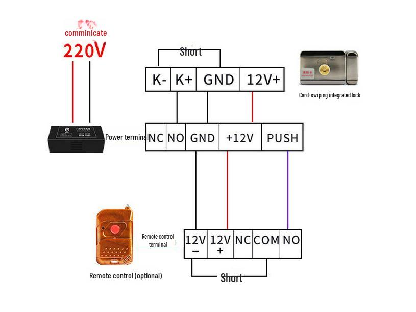 Elektrische Steuerung Leises Eisenschloss für Mietshaus-Türen