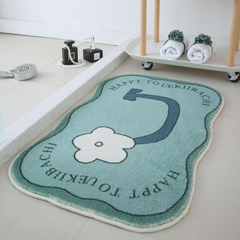 Bathroom Floor Mat Cute Entrance Non Slip Mat Bathroom Door Household Door Mat Entrance Mat