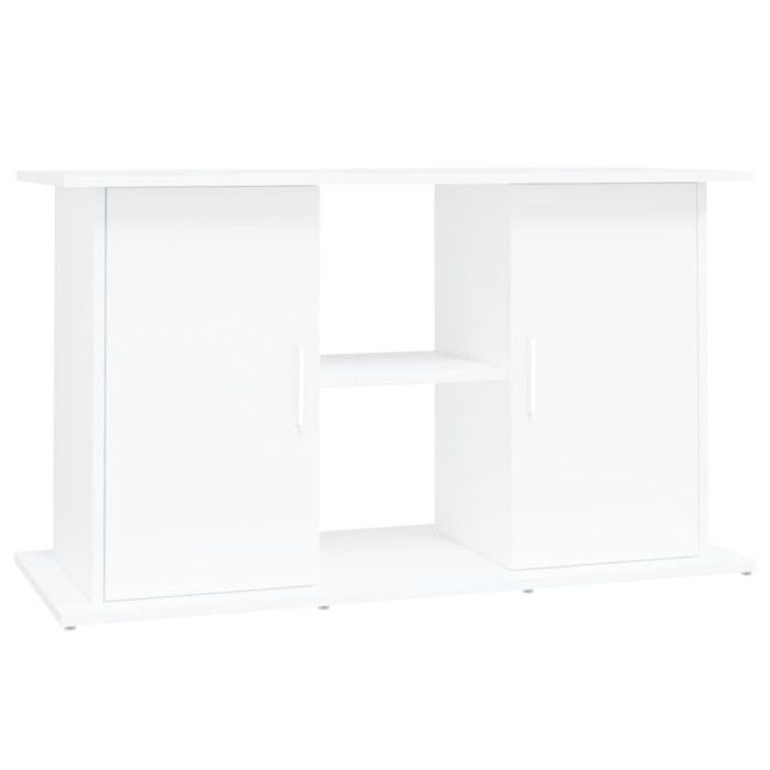 VidaXL Aquarium Stand White 101x41x58 Cm Engineered Wood 833607